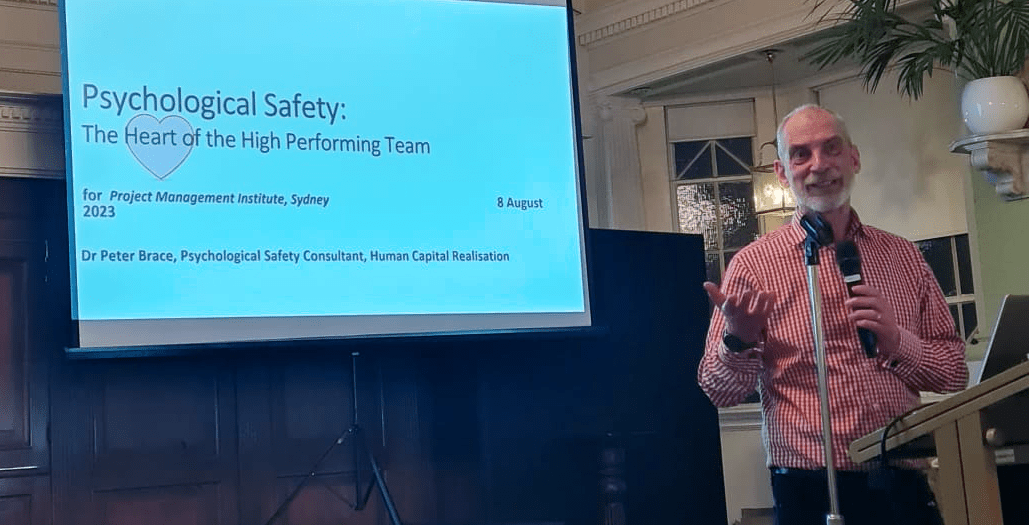 Peter Brace on innovation and psychological safety