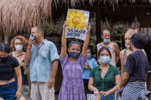 Tirta advocating for climate justice