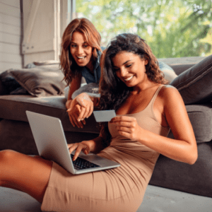 Women shopping online Image from Canva