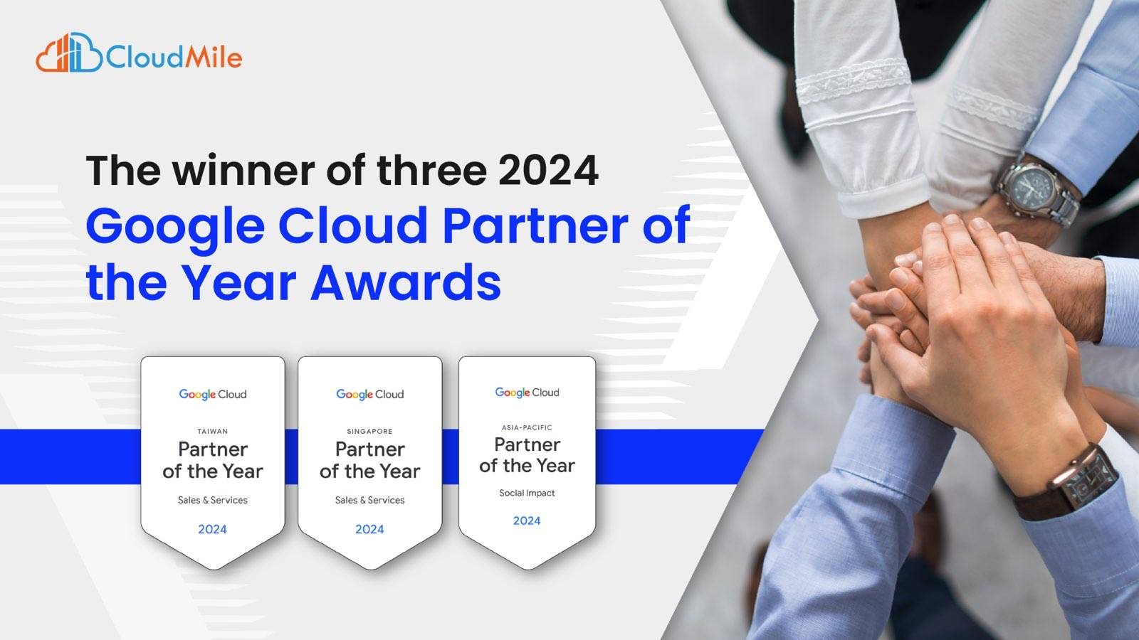 GoogleCloud awards CloudMile